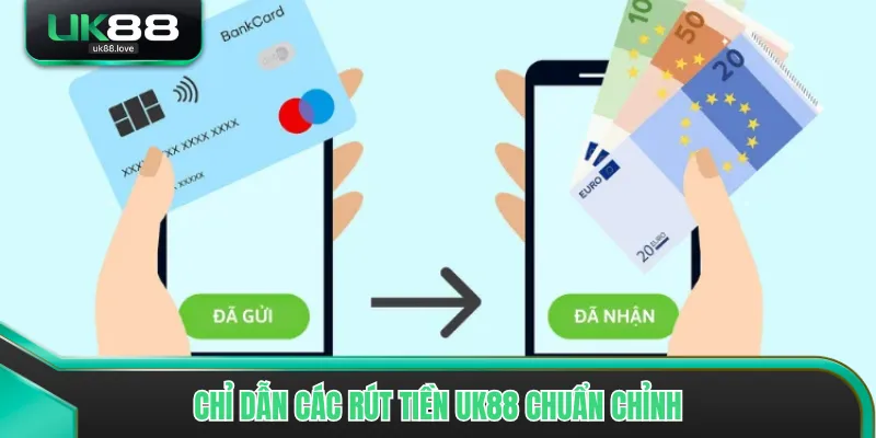 Chỉ dẫn các rút tiền UK88 chuẩn chỉnh